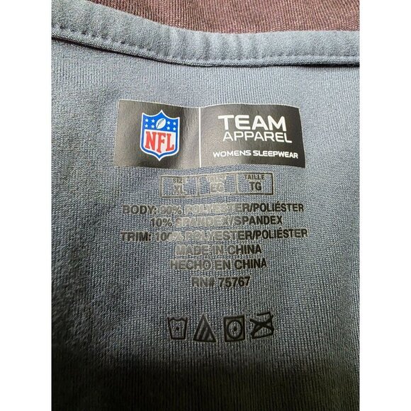 Women's Concepts Sport Charcoal Tampa Bay Buccaneers Fortitude Long Sleeve Scoop - Picture 14 of 16